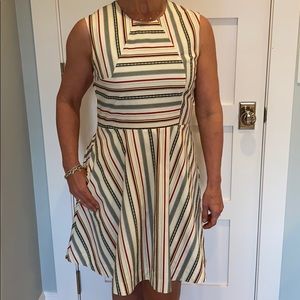 Kate Spade Multicolored Striped Dress